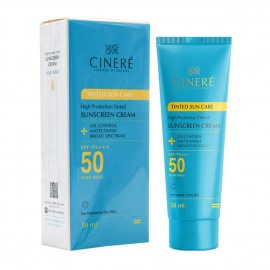 کرم ضد آفتاب رنگی سینره SPF 50