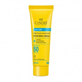 کرم ضد آفتاب بدون رنگ سینره SPF 50