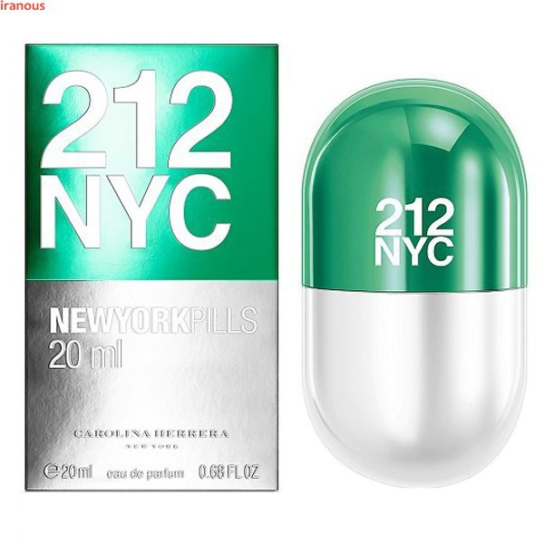 عطر کارولینا هررا مدل 212NYC Pills EDP