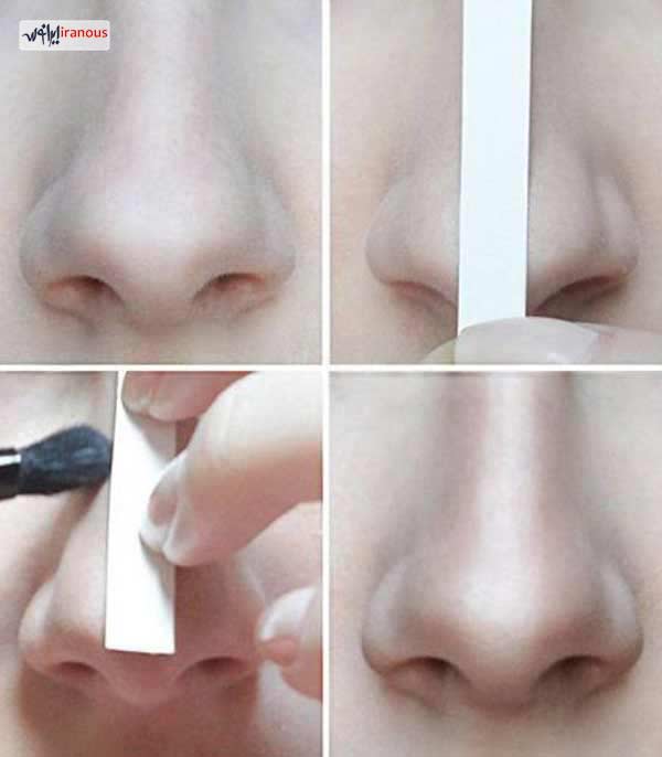 کوچک کردن بینی با آرایش در عرض 5 دقیقه با آرایش بینی تان را خوش فرم کنید