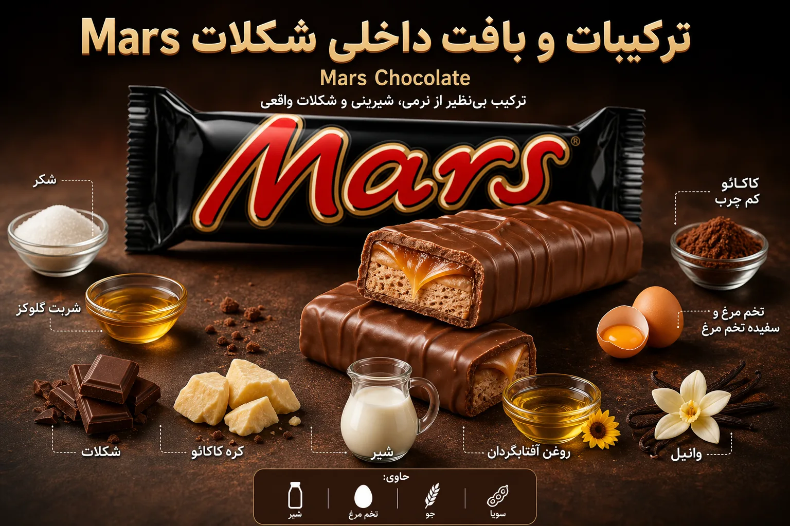 شکلات Mars؛ نمای تبلیغاتی اول