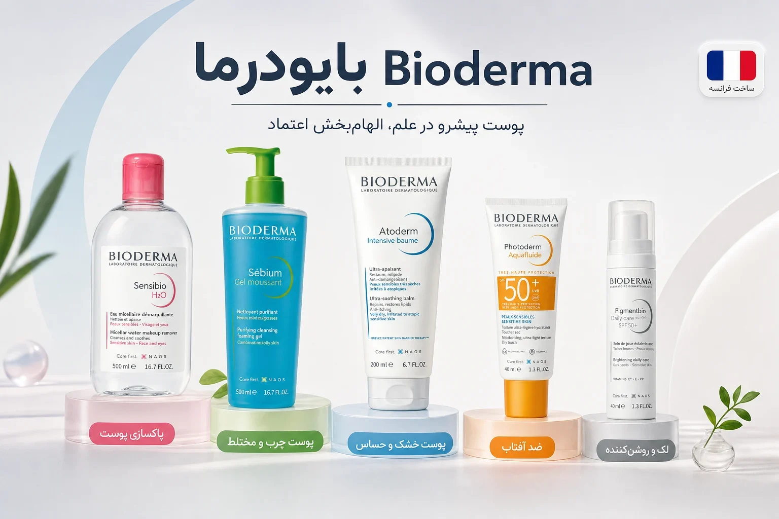 معرفی برند بایودرما Bioderma