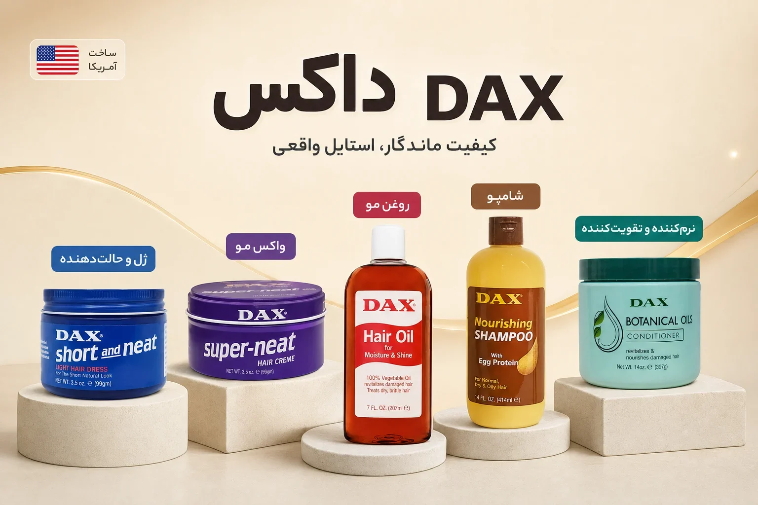معرفی برند داکس DAX معرفی برند داکس DAX