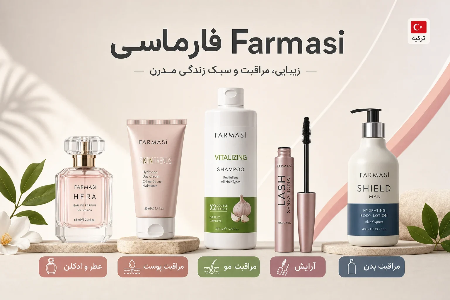 معرفی برند فارماسی Farmasi