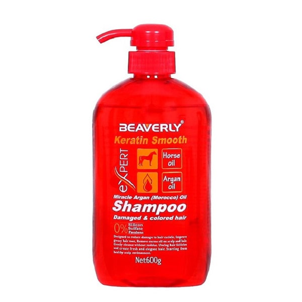 شامپو بیورلی موهای کراتین و رنگ شده Beaverly Mineral Keratin Shampoo
